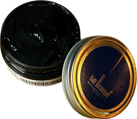 Van Bommel Shoecream 60ml potje luxe kwaliteit schoen poets kleur 751 zwart