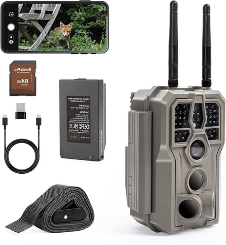 Wildcamera met Nachtzicht - Buitencamera - Waterdicht - Full HD - Beeld registratie
