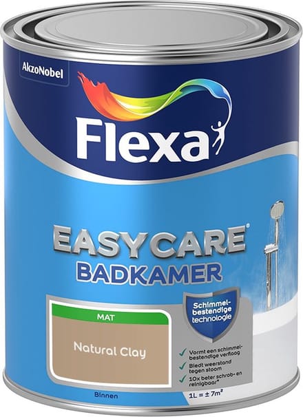 Flexa - Easycare Badkamer - Natural Clay - Mengverf - 1 L