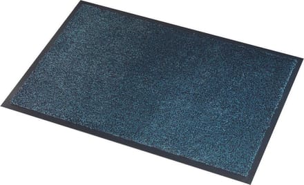 Wicotex - Deurmat - Droogloopmat Microm Absorberend Zwart - Grijs - Afmeting 60x80cm