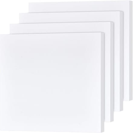 4 x XPS Schuimplaten voor Creatieve Projecten, Modelleren en Warmte-isolatie, 30 x 30 x 2 cm