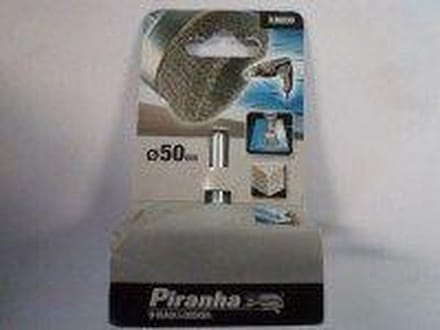 Piranha staaldraadborstel kom 50mm
