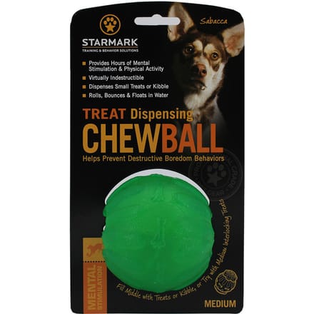 Starmark Treat Dispensing Chew Ball Maat ca.Ø7cm Hond