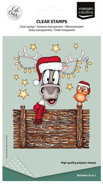 Clearstamps Reindeer & Co 1 - Carla Creates