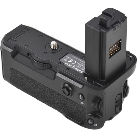 VG-C4EM Verticale Batterijgrip Houder met Dubbele Batterijsleuven Compatibel met Sony A9/ A7R4/ A7M4/ zwart