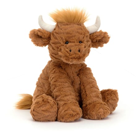 Jellycat knuffel Fuddlewuddle Highland Cow