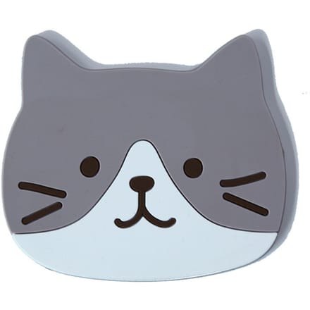 Leuke Kat Beker Onderzetters Matten Siliconen Antislip Koffiekop PVC Onderzetter Waterdicht Absorberend Drank white