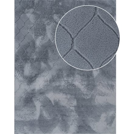 Vachtkleed Lelystar antraciet 60x100 cm