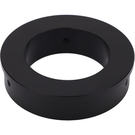 Bague Adaptateur Caméra Microscope Stéréo 76mm à 50mm Alliage d'Aluminium pour Objectif C-Mount Monoculaire 120X 180X 300X black