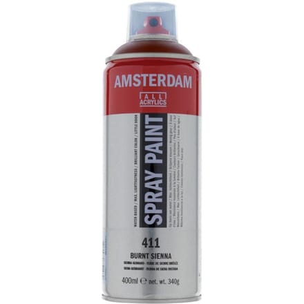 Spraypaint - 411 Sienna Gebrand - Amsterdam - 400 ml