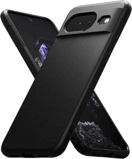Ringke Onyx Google Pixel 8 Hoesje Flexibel TPU Back Cover Zwart