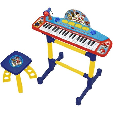 Paw Patrol elektronisch keyboard met zitje