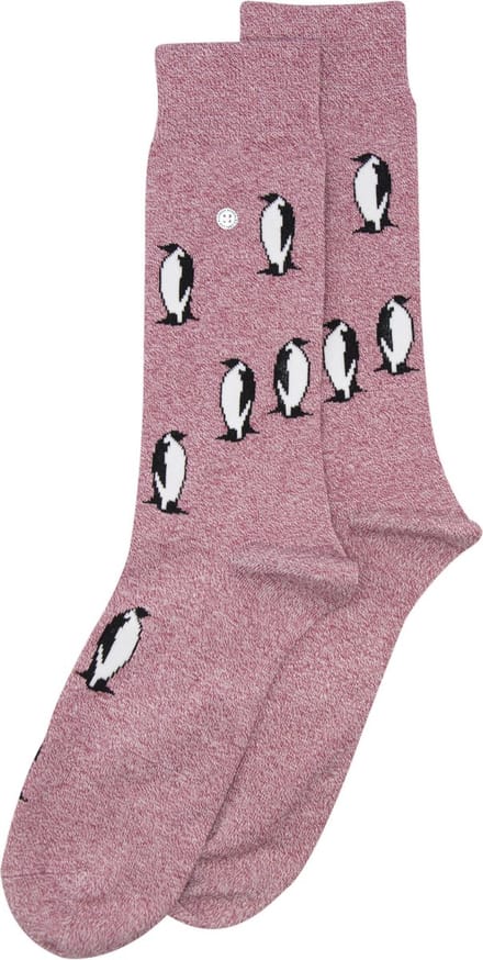 Alfredo Gonzales unisex sokken the penguin rood