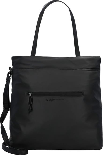 TOM TAILOR Schoudertas Holly Zip Shopper Black Zwart