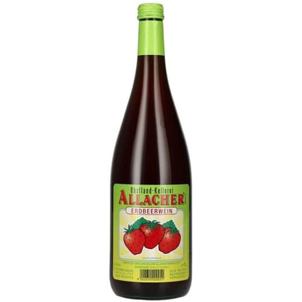 Allacher Erdbeerwein 6% Vol. 1l