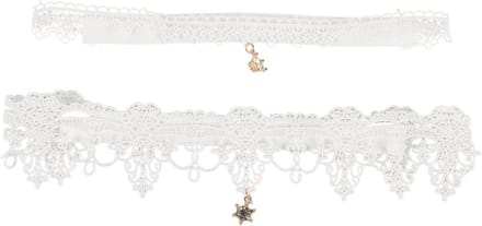 Bruids Kousenband - Been Accessoires - Bruiloft Decoratie - Met Strass Versierd - One Size - Zwart