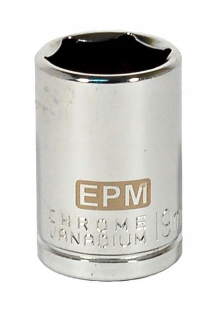 Dop 1/2'' 6-kant 15mm Chroom Vanadium Professioneel