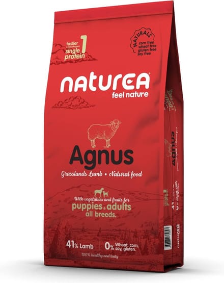 Naturea Naturals Agnus Grasslands Lamb 12 kg - Hond