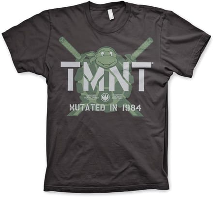 Teenage Mutant Ninja Turtles Heren Tshirt -XXL- Mutated In 1984 Grijs