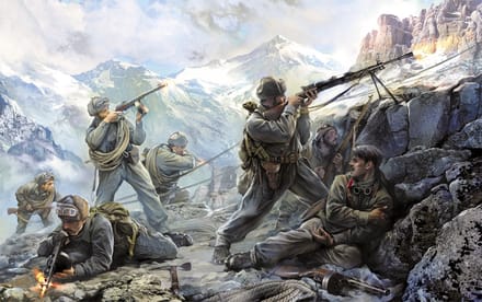 Zvezda Modelbouwpakket Militaire voertuigen - 3606 Soviet Mountain Troops WWII Plastic - 1:35 - Modelbouw