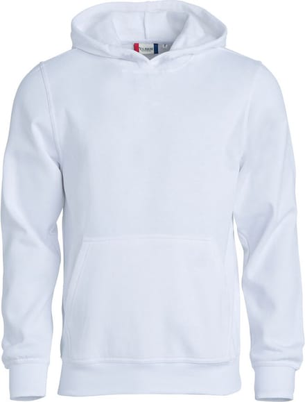 Clique Basic Hoody Junior 021021 - Wit - 90-100
