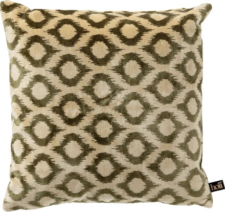 LEONARDO | sierkussen 45x45 cm | Military Olive | groen | multicolor | Hoii | met duurzame kussenvulling
