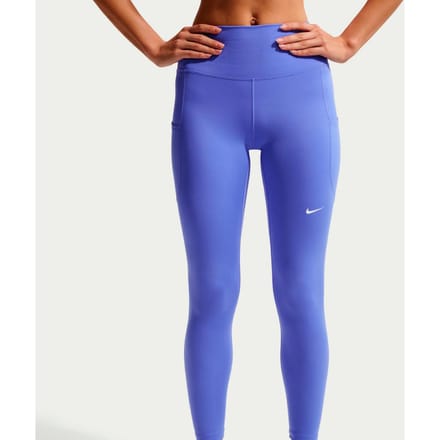 Nike Dri-FIT One High Rise 7/8 Tight Dames-blauw
