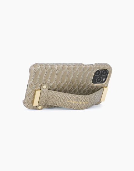 iDeal of Sweden Statement Case Strap Handle voor iPhone 11 Pro/XS/X Arizona Snake - Strap Handle