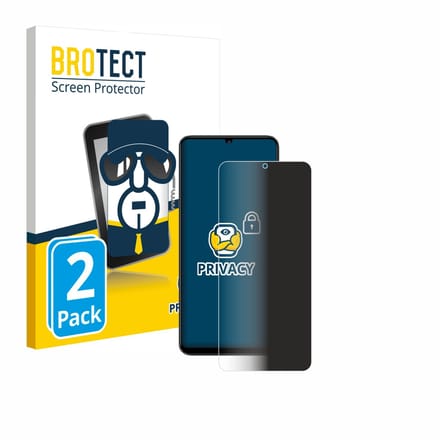BROTECT - privacy screenprotector voor KXD 13C - Folie Beschermfolie Blauwlichtfilter 2 Stuks