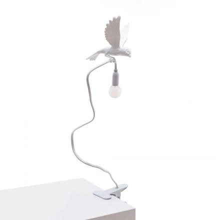 LAMPADA SPARROW LANDING ART15310 SELETTI WHITE