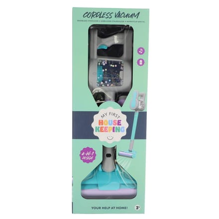 Draadloze stofzuiger 4-in-1 met licht en geluid