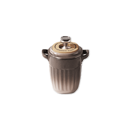 COOKER KING Goudkleurig Emaille Kleine Braadpan