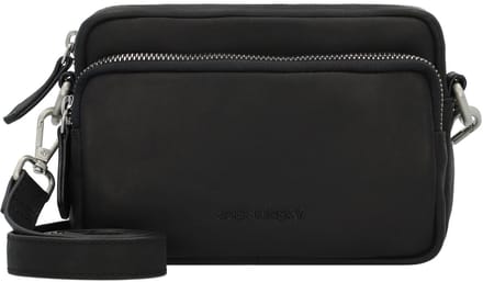 Jack Kinsky Aruba 1 Crossbody tas Leder 19 cm - Dames - schwarz