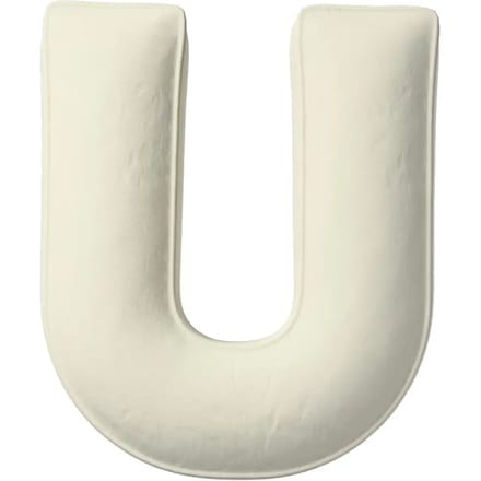 Kussen letter u Yellow Tipi Posh Velvet