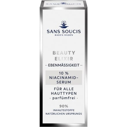 Sans Soucis Beauty Elixir 10 % serum van niacinamide Hydraterend Dames 15 ml
