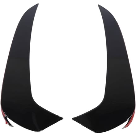 1 Paar Achterbumper Splitter Links Rechts Lip Splitter Spoiler Diffuser Vervanging voor Benz GLC?Klas zwart