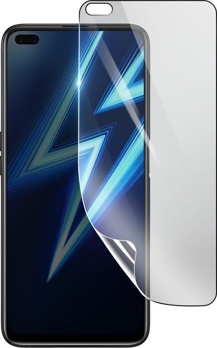 3mk, Geschikt voor Realme 6 Pro, Schokbestendige Hydrogel Screenprotector, Transparant