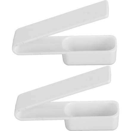 2 stuks Draagbare Medicijnnemer Multifunctioneel Compact Draagbaar Tabletnemer Verwijderaar voor Ouderen white