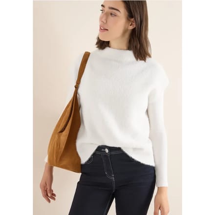 Mouwloze fleece voor dames Cecil Featheryarn