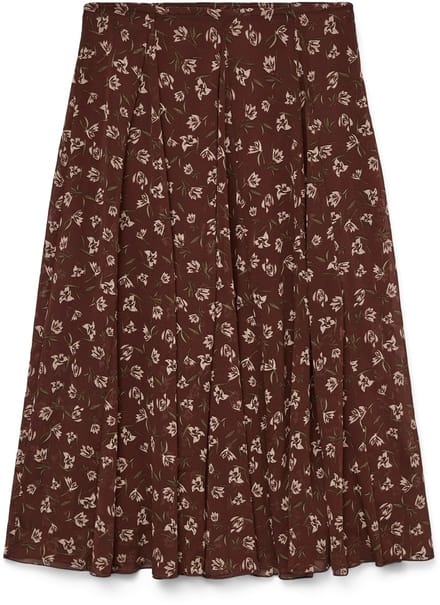 VERO MODA - VMIHANNAH MW 7/8 SKIRT WVN SP - Dames - Rokken