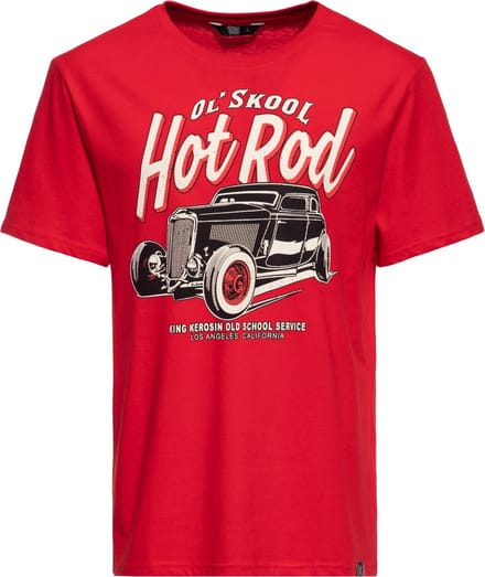 King Kerosin Ol' Skool T-shirt rood