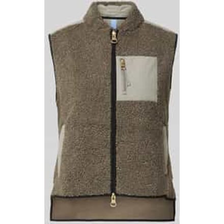 Bodywarmer met tweewegritssluiting en borstzak model 'Rowe'