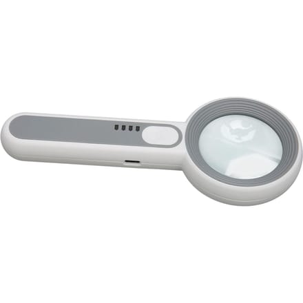 Handheld Vergrootglas 5x Oplaadbaar Touch Control LED Licht Handheld Vergrootglas