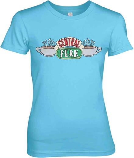Friends Dames Tshirt -S- Central Perk Blauw