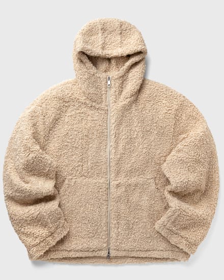 ZIP THROUGH HOODED FLEECE