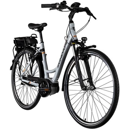 ZÜNDAPP Elektrische fiets City X200 (Zilver)