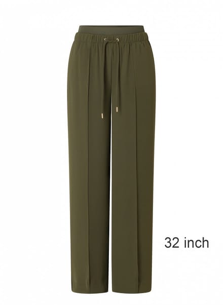 YEST CURVE YCGreta Bottoms - Army Green - maat WX-0(44) / L32