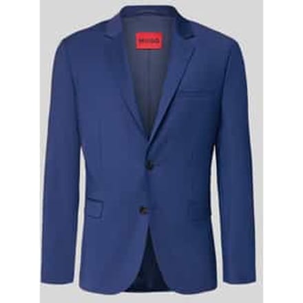 Slim fit colbert van wolmix, model 'ARTI'