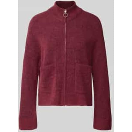 Regular fit gebreid jack van wolmix model 'SIA'