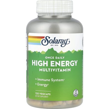 Eens per dag, hoge energie, multivitamine, 120 plantaardige capsules